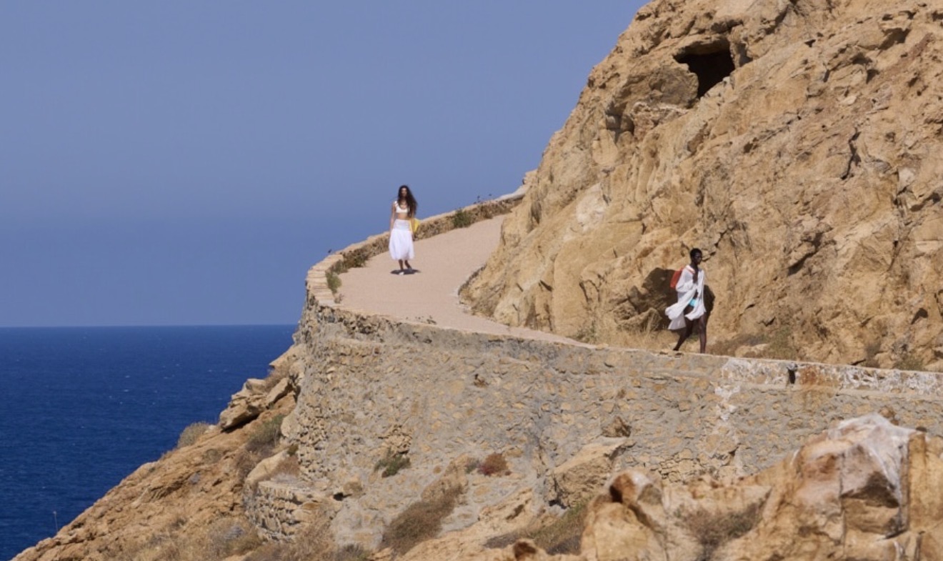Défilé Jacquemus en Corse
