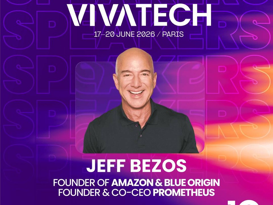 VivaTech 2026 : Jeff Bezos, l&rsquo;invité surprise qui va électriser Paris