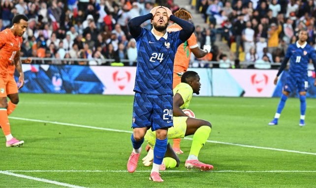 Match de préparation au Mondial de l'équipe de France face à la Côte d'Ivoire à Nantes.