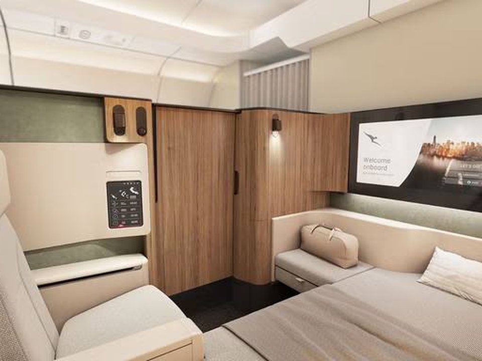 Suite Première classe Qantas A350