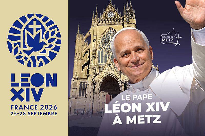 Le pape Léon XIV à Metz - France 2026