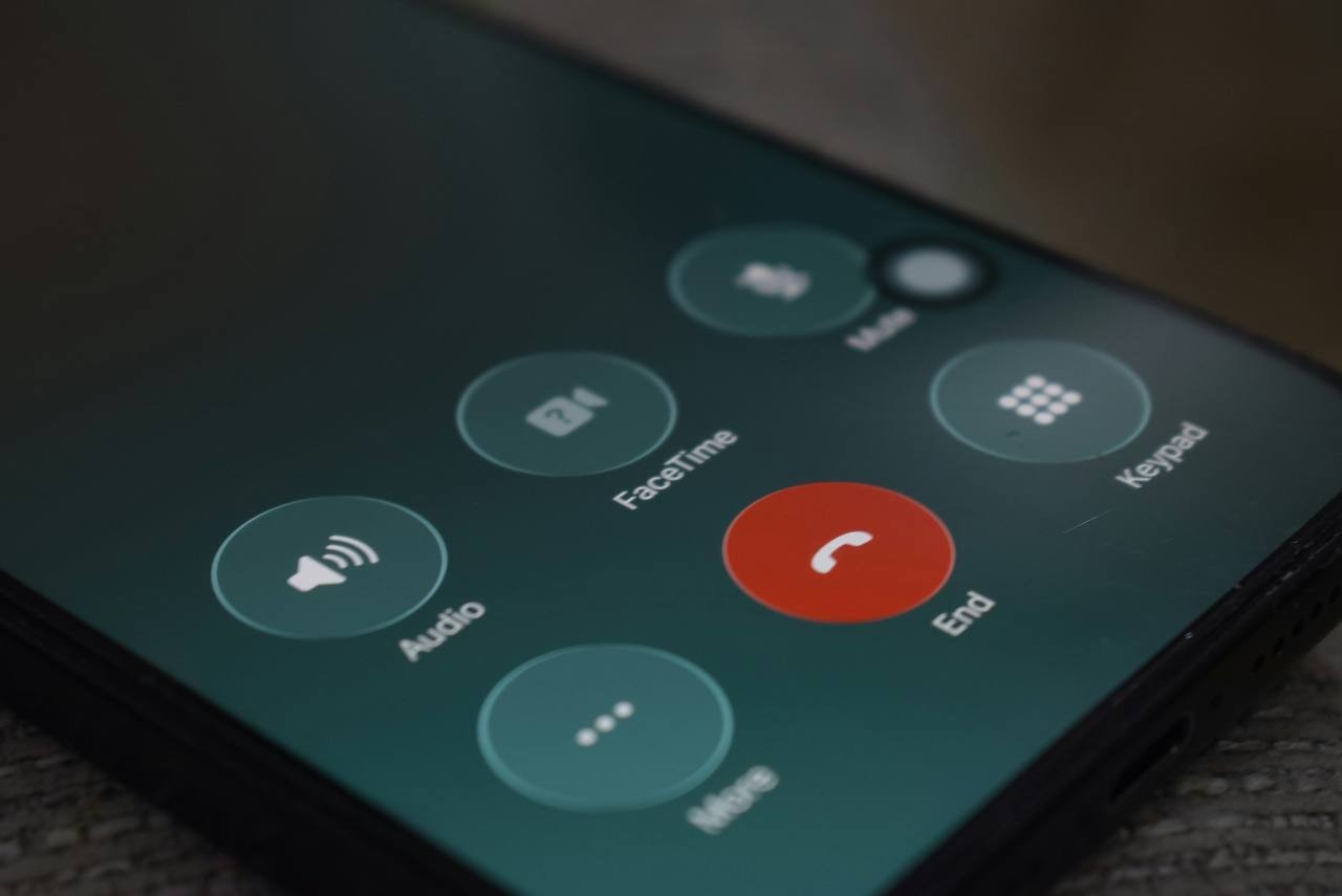 Écran téléphone appel en cours