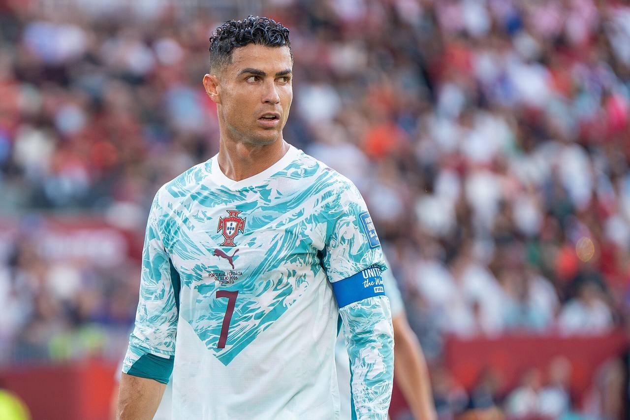 Cristiano Ronaldo sous le maillot du Portugal