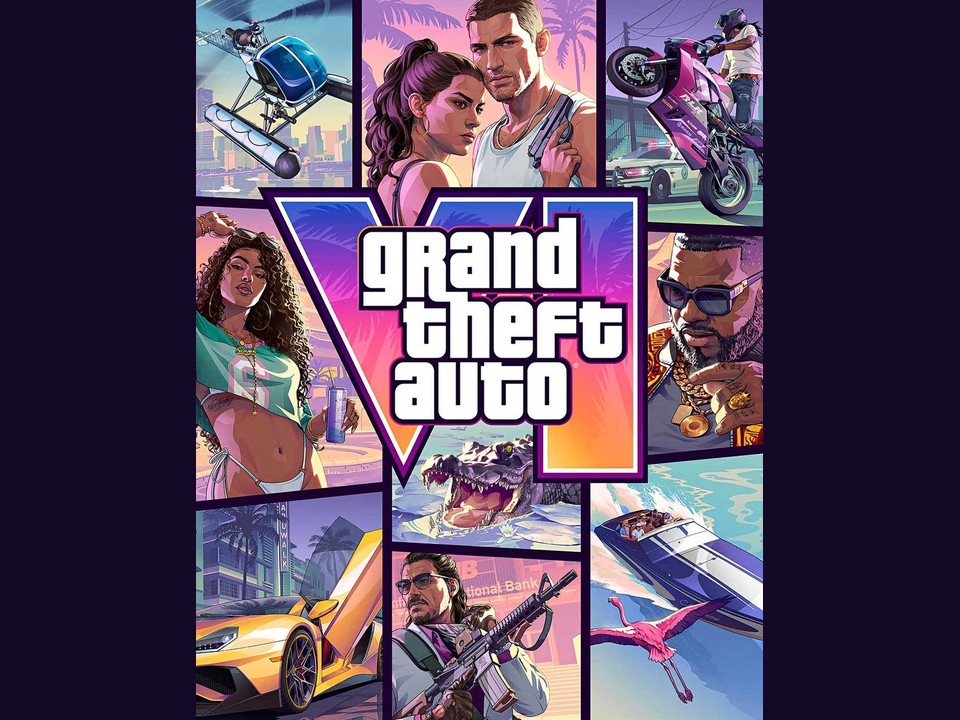 Affiche officielle GTA VI Rockstar Games