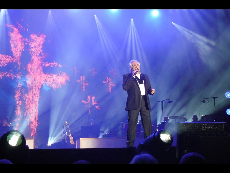 Michel Sardou sur scène